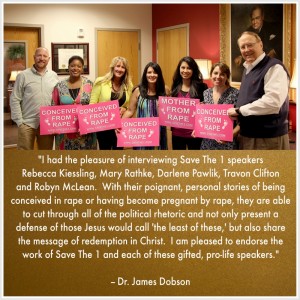 Dr. James Dobson endorses Save The 1 Pro-Life Speakers (2) (800x800)